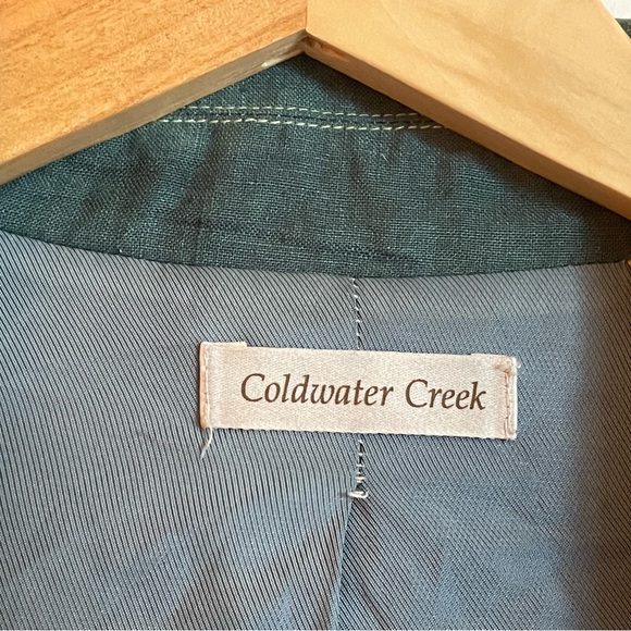 Cold Water Creek Linen Blazer, great for weddings - Picture 2 of 7
